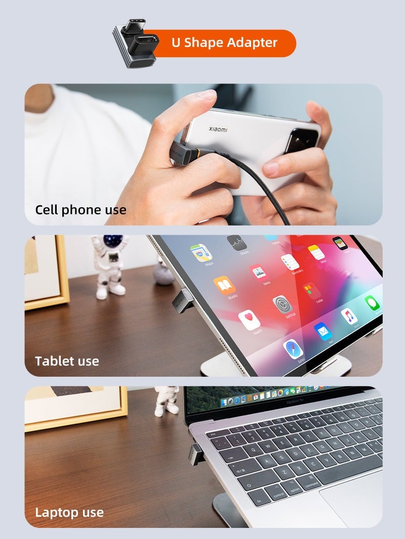 CABLETIME USB4 USB C OTG ADAPTER 240W 8K RESOLUTION - Image 1